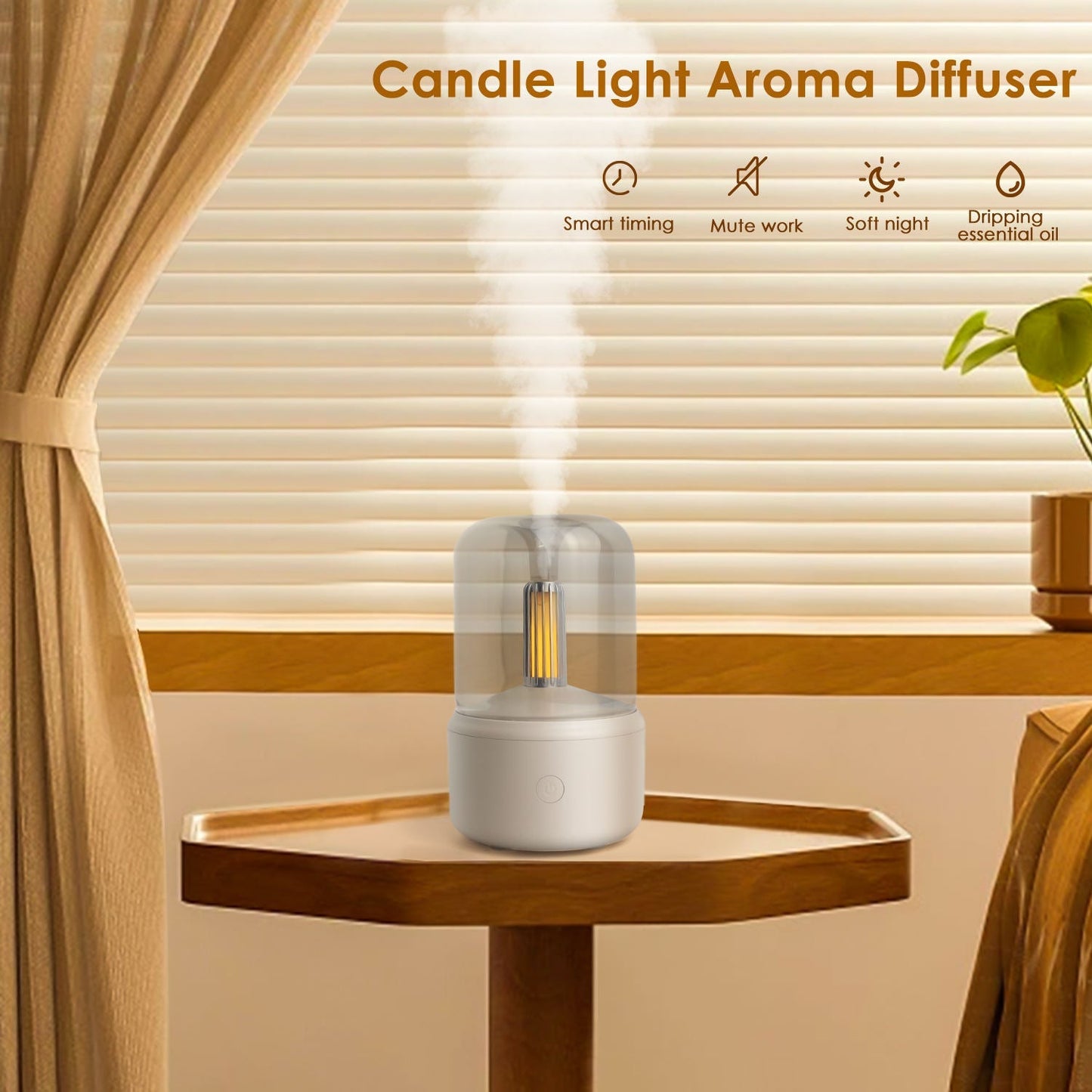 Candle Light Humidifier