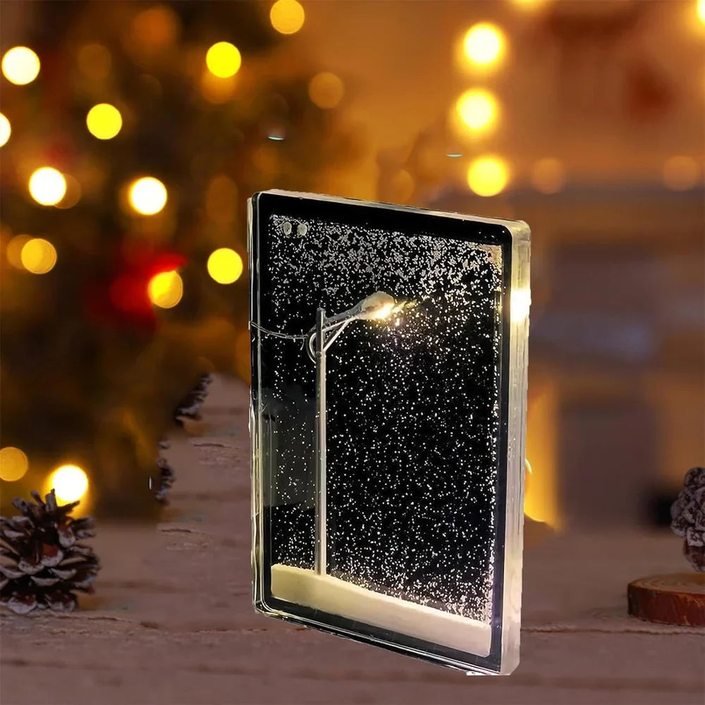 Snowfall Lamp Light