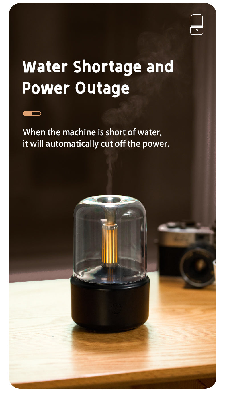 Candle Light Humidifier