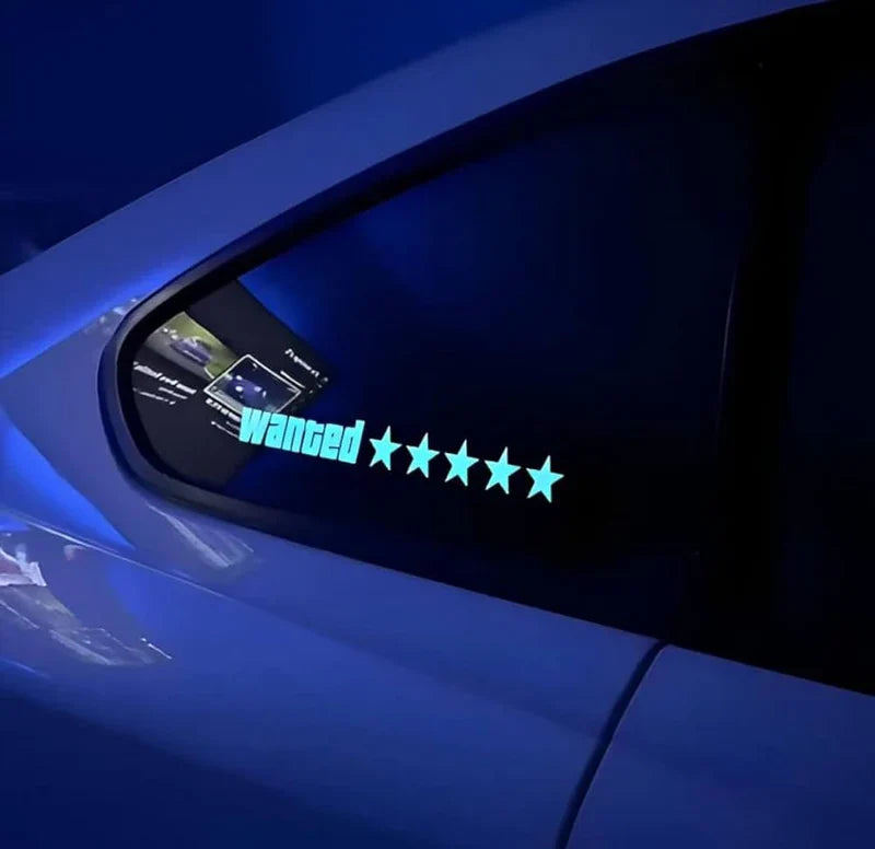 5 Stars Wanted Led Light