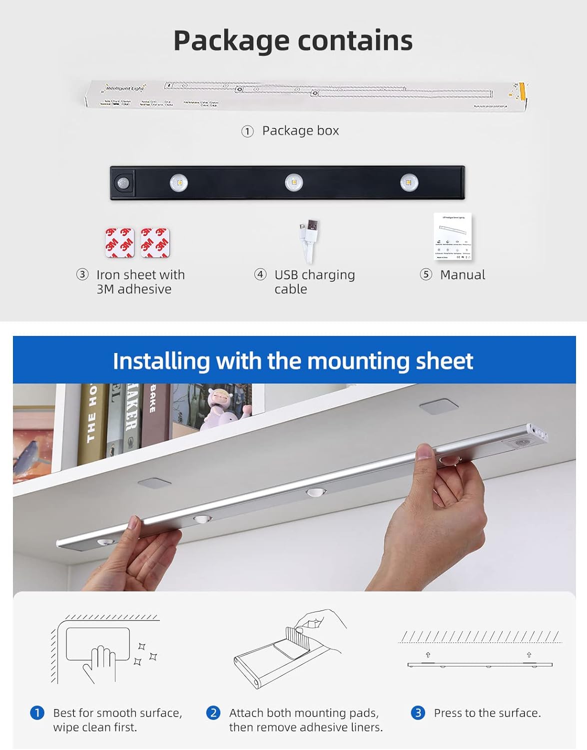 Wireless Motion Sensing Lights