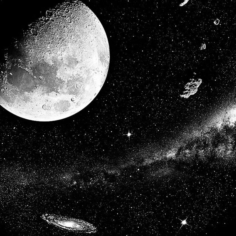 Cosmic stellar galaxy projector