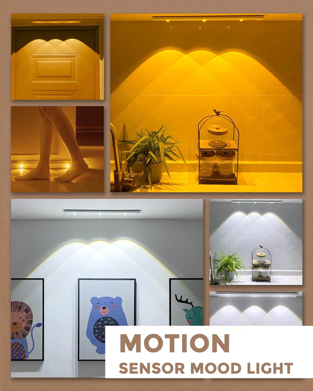 Wireless Motion Sensing Lights