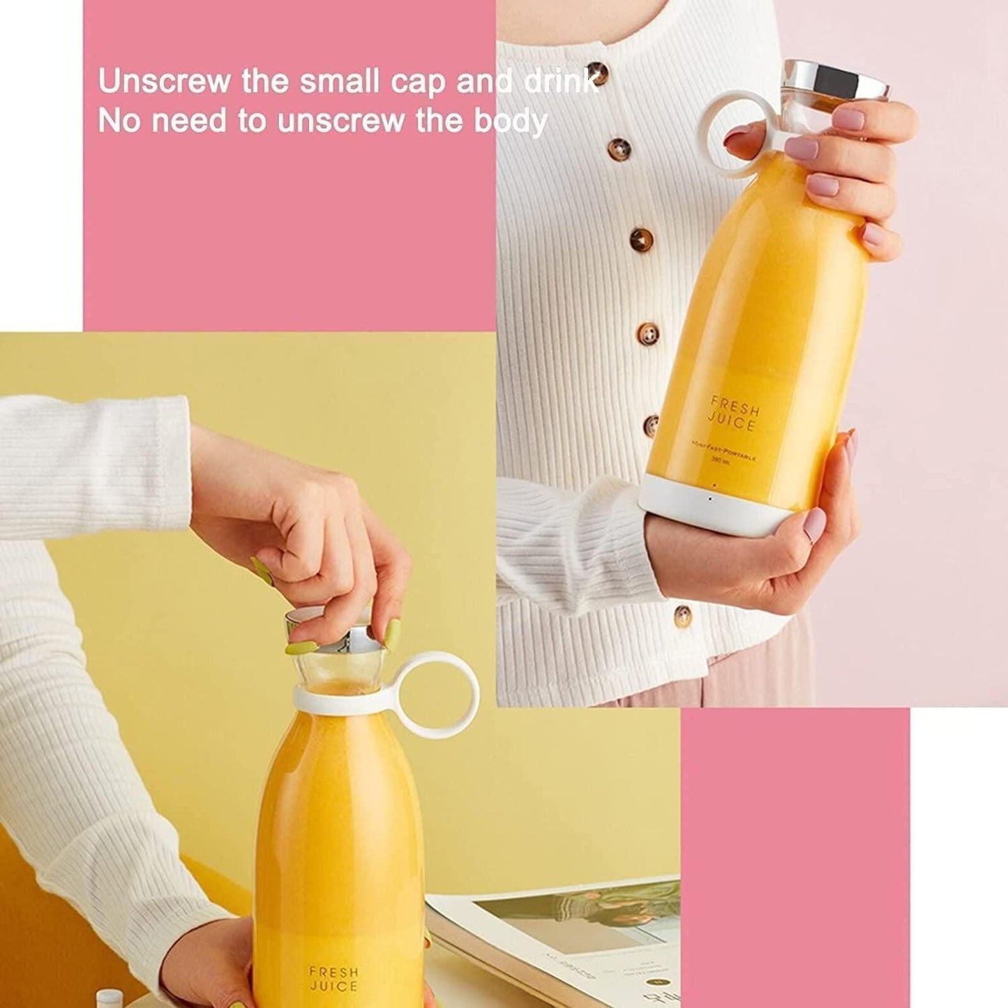 Electric Portable Juicer Bottle