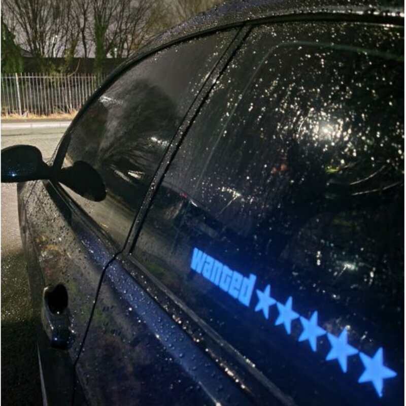 5 Stars Wanted Led Light