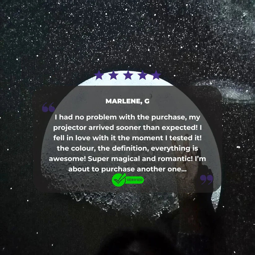 Cosmic stellar galaxy projector