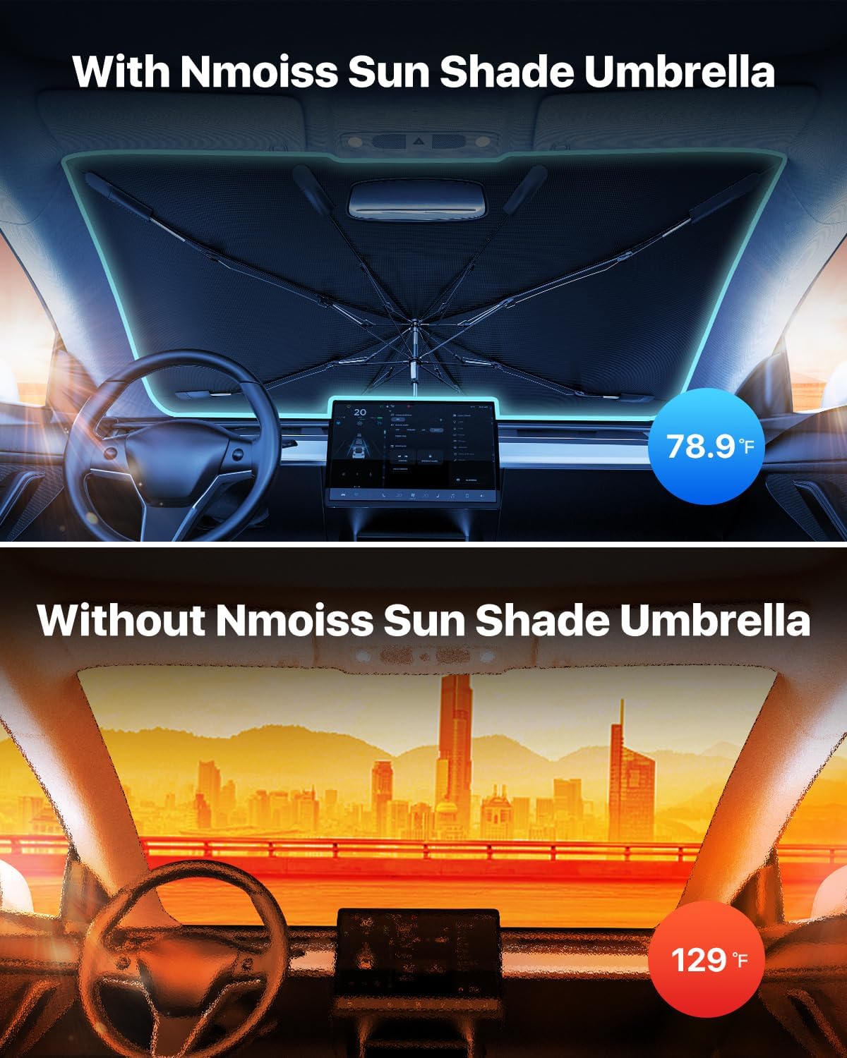 Car Protector : Car Sun Shade Umbrella