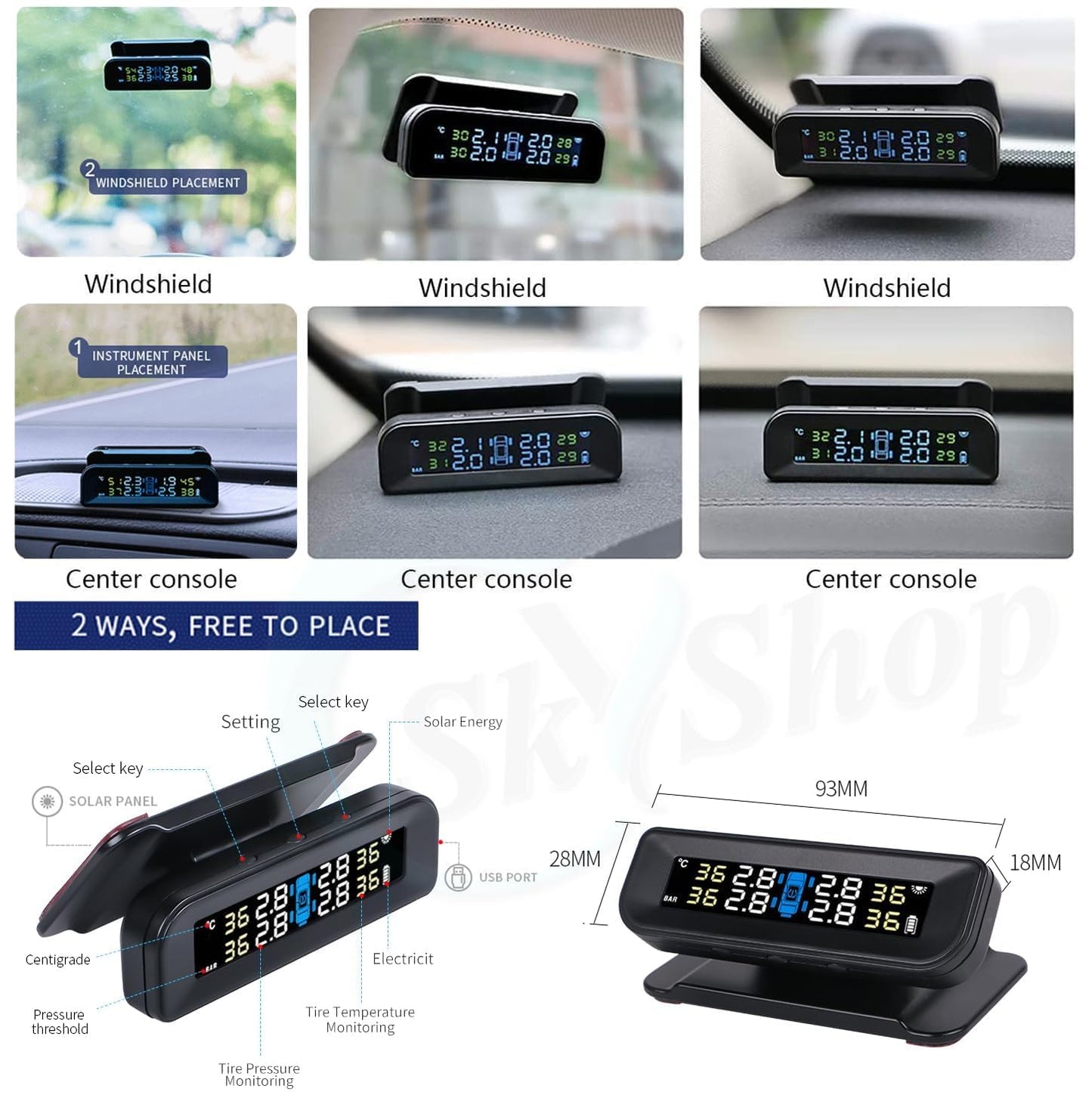 Skyshop Easy Tyre Monitor