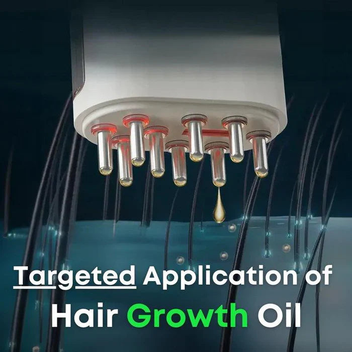 2 in 1 Scalp Massager & Hair Oil Applicator