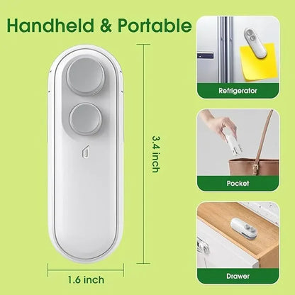 2 In 1 Rechargeable Mini Sealer