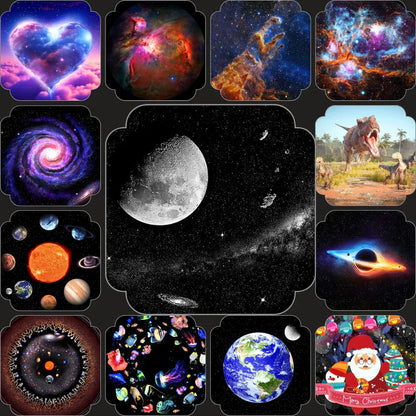 Cosmic stellar galaxy projector