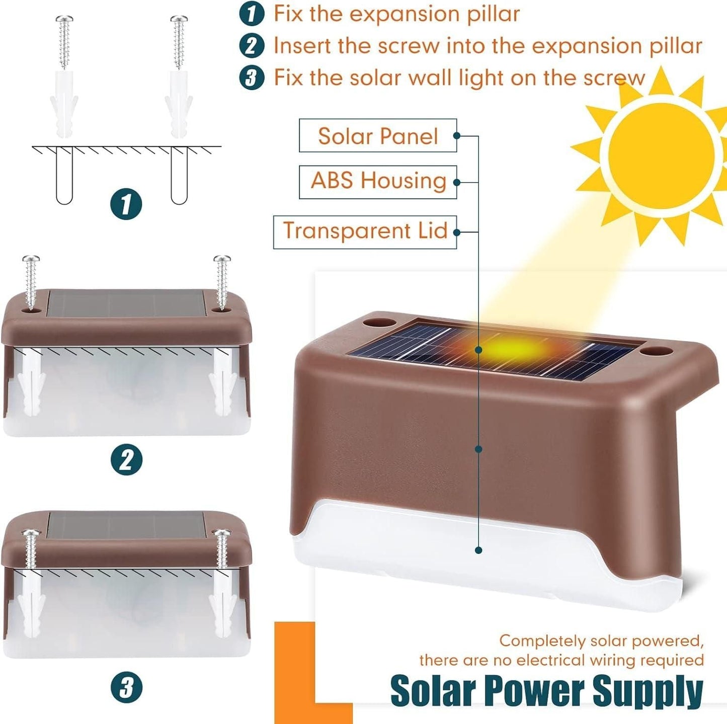 Solar Stair/Outdoor Lamp