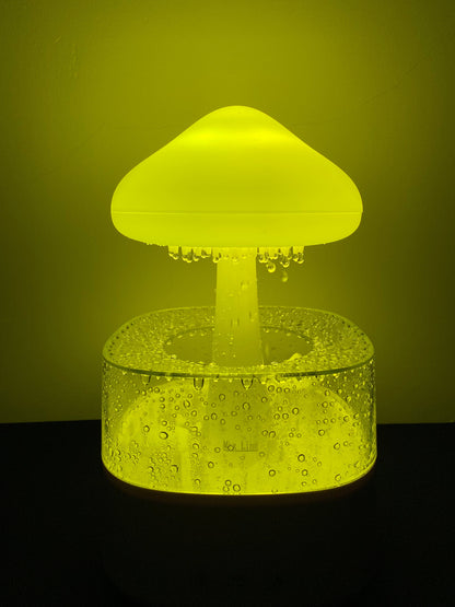 Rain Diffuser Humidifier Lamp by The Lyfe Store