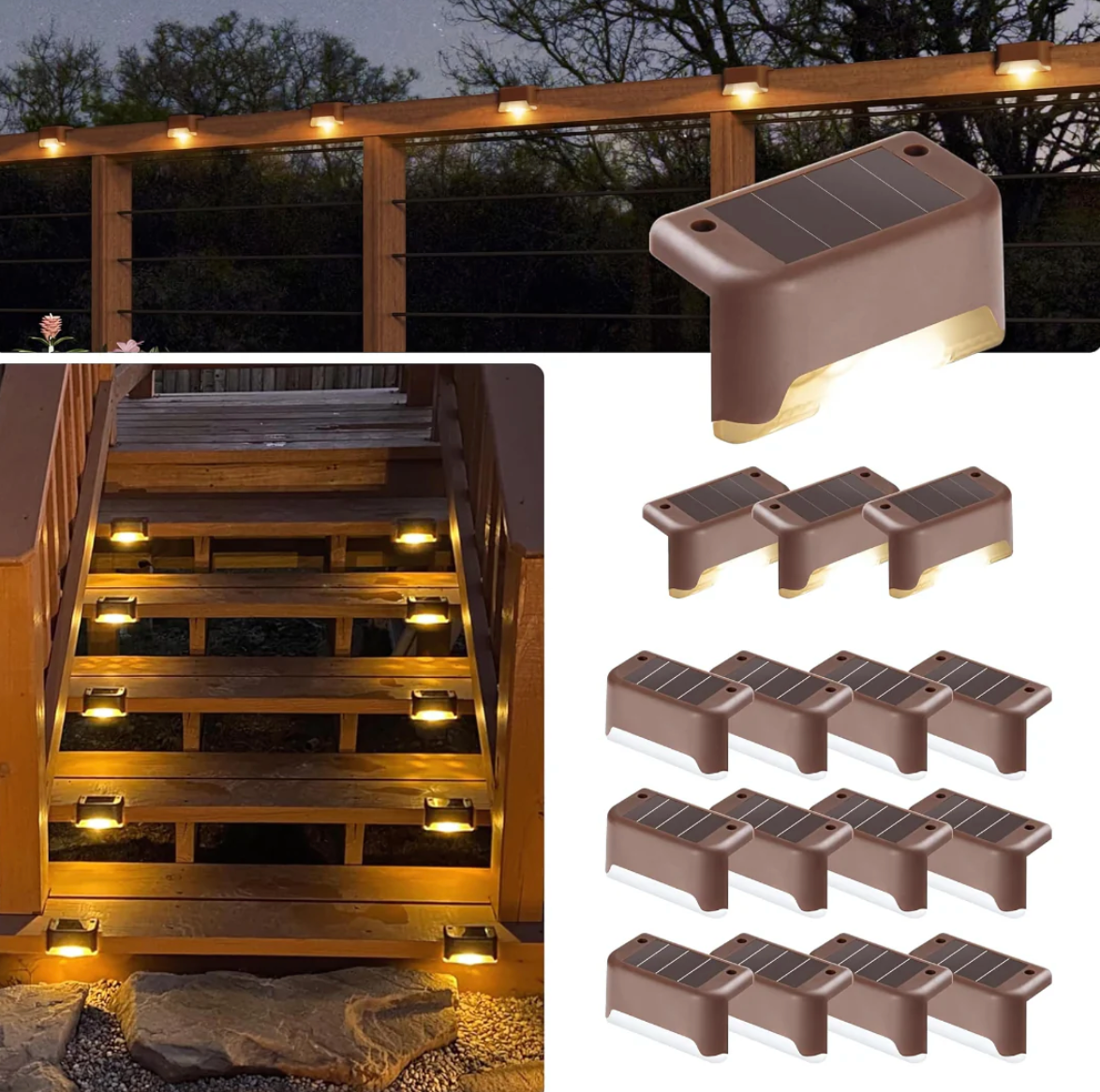 Solar Stair/Outdoor Lamp