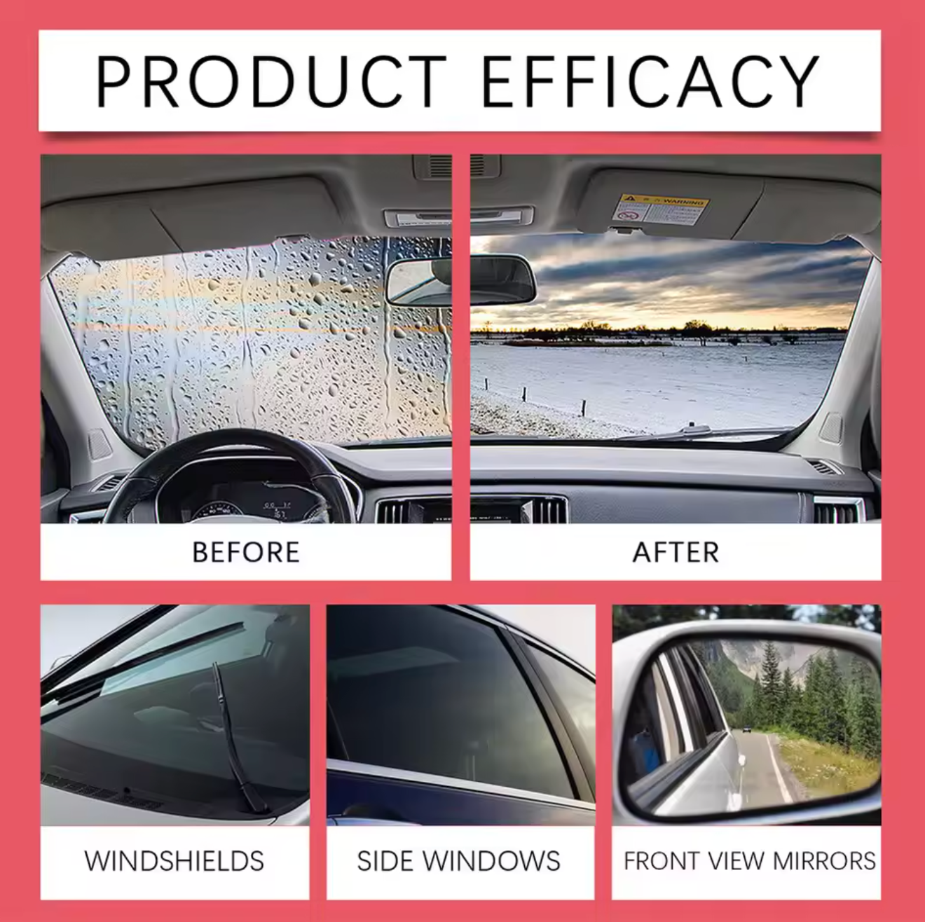 Car Glass Cleaning Brush