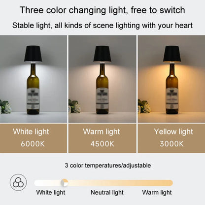 Wireless Led Bottle Lamp