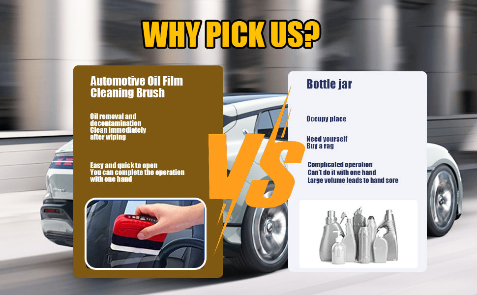 Car Glass Cleaning Brush