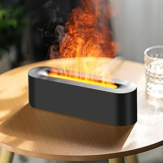 Flame Humidifier With Essential Oil