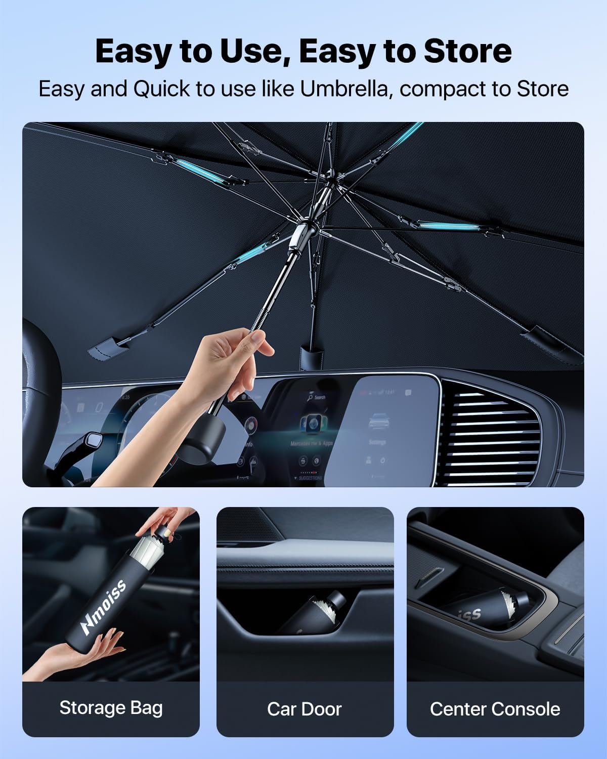 Car Protector : Car Sun Shade Umbrella