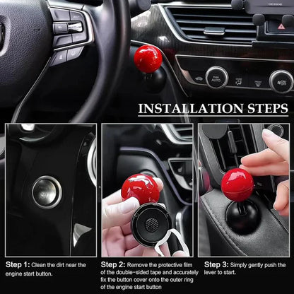 Push to start car button