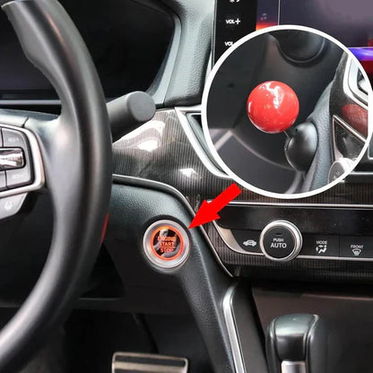 Push to start car button