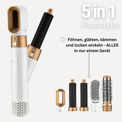5 In 1 Styler Hair Dryer Comb